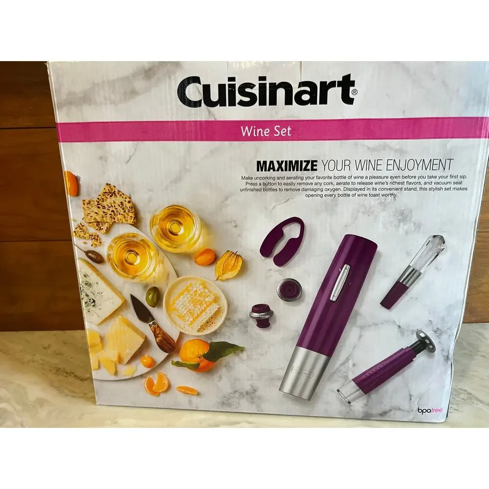 Cuisinart Electric Wine Opener Gift Set